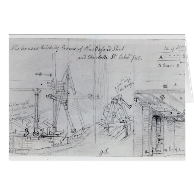 Bouw van nieuwe huizen (Voorkant Horizontaal)