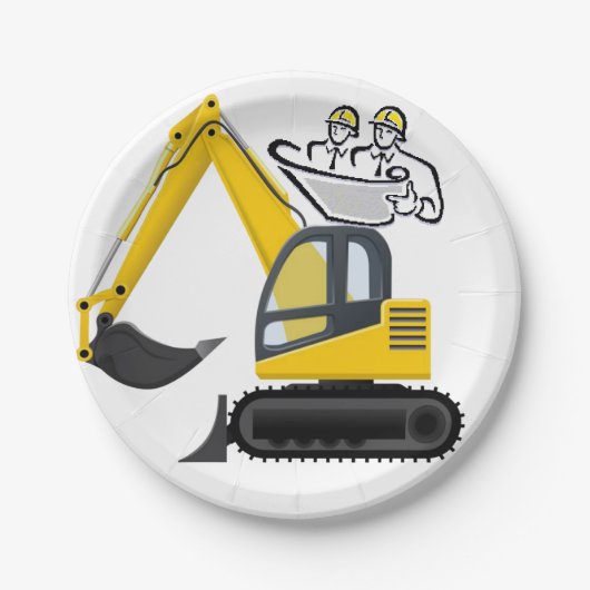 Bouw van papieren Borden Papieren Bordje (Voorkant)