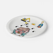 Bouw van papieren borden papieren bordje (Gekanteld)