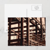 Bouw van staal Lijst Briefkaart (Voorkant / Achterkant)