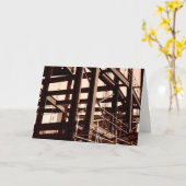 Bouw van staal Lijst Kaart (Gele Bloem)