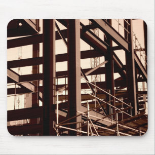 Bouw van staal Lijst Muismat