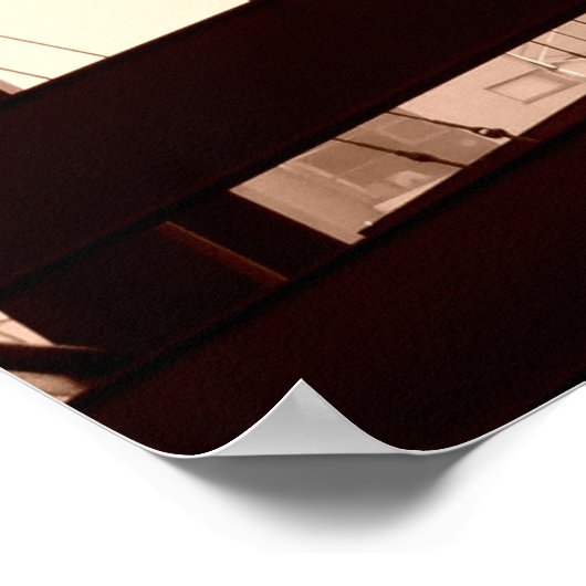 Bouw van staal Lijst Poster (Hoek)