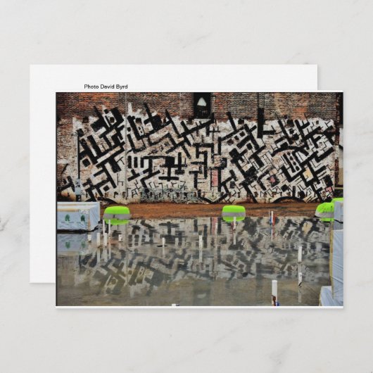 Bouw van vlotten in Capricorn Briefkaart (Voorkant / Achterkant)