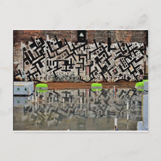 Bouw van vlotten in Capricorn Briefkaart (Voorkant)