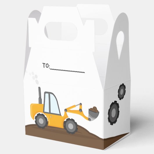 Bouw van vrachtwagen bedankdoosjes (Geopend)