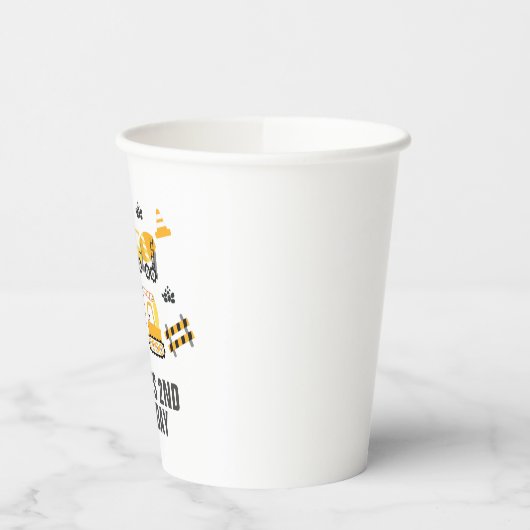 Bouw van vrachtwagen papieren bekers (Links)