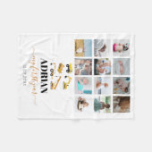 Bouw van vrachtwagens Baby Eerste jaar Foto collag Fleece Deken (Voorkant (Horizontaal))