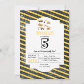 Bouw van vrachtwagens Birthday Kaart (Voorkant)