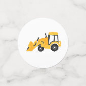 Bouw van vrachtwagens confetti (Kleine voorkant)