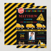 Bouw van vrachtwagens met vrachtwagens kaart (Voorkant / Achterkant)