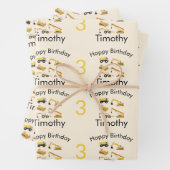 Bouw van vrachtwagens Naam & ouderdom Inpakpapier Vel (In situ)