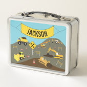 Bouw van vrachtwagens Thema School (Achterkant)