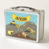 Bouw van vrachtwagens Thema School (Voorkant)