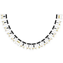 Bouw van vrachtwagens Theme Birthday Vlaggetjes