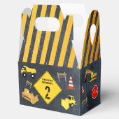 Bouw van vrachtwagens Zware machine van Birthday B Bedankdoosjes (Geopend)