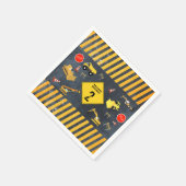 Bouw van vrachtwagens Zware machine van Birthday B Servet (Hoek)