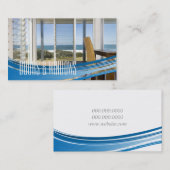 Bouw van Windows- en deurinstallateurs Visitekaartje (Voorkant / Achterkant)