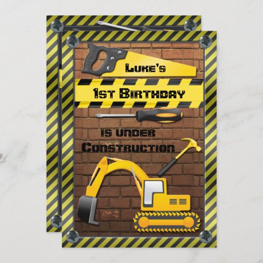 Bouw van zondagshulpmiddelen kaart (Voorkant / Achterkant)