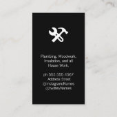 Bouw | Vastgoedontwikkelaars Gebouwen Visitekaartje (Achterkant)