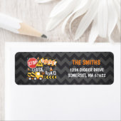 Bouw Verjaardag Adresetiketten Dump Truck Etiket (Insitu)