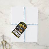 Bouw Verjaardag Dank u Cadeaulabel (Met Touw)