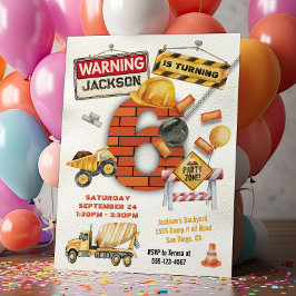 Bouw Verjaardag Draaien zes Wrecking Ball Kaart