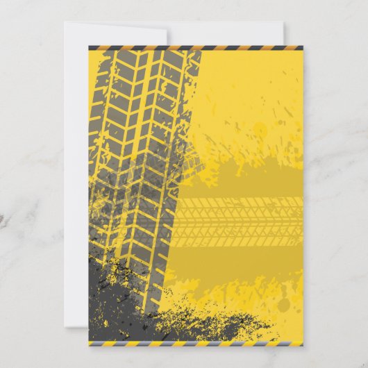 Bouw Verjaardag dumper Kaart (Achterkant)