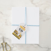 Bouw Verjaardag gunst Tags Cadeaulabel (Met Touw)