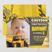 Bouw Verjaardag met Foto Kaart (Voorkant / Achterkant)