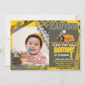 Bouw Verjaardag met Foto Kaart (Voorkant)