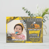 Bouw Verjaardag met Foto Kaart (Staand voorkant)