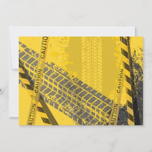 Bouw Verjaardag met Foto Kaart (Achterkant)