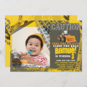 Bouw Verjaardag met Foto Kaart (Voorkant / Achterkant)