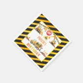 Bouw Verjaardag servet - W (Hoek)