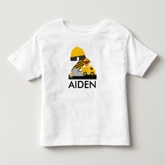 Bouw Verjaardag Shirt, Dump Truck Leeftijd 2 Kinder Shirts