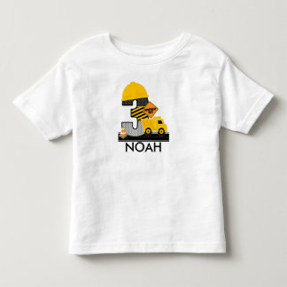 Bouw Verjaardag Shirt, Dump Truck Leeftijd 3 Kinder Shirts