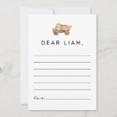 Bouw Verjaardag Time Capsule Note Kaart Notitiekaartje (Voorkant)