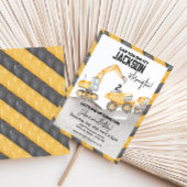 Bouw Verjaardag Uitnodiging, 2e verjaardag Kaart