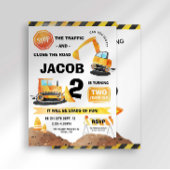 Bouw Verjaardag Uitnodiging elke leeftijd