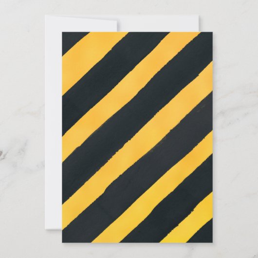 Bouw Verjaardag uitnodiging voor 3 jaar oud (Achterkant)