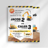 Bouw Verjaardag Verwant Uitnodiging Alle leeftijde