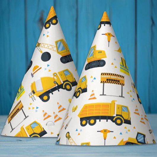Bouw Verjaardagsfeest Pet – Yellow Dump Feesthoedjes