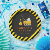 Bouw Verjaardagsfeest Sluit de weg Papieren Bordje (Feest)