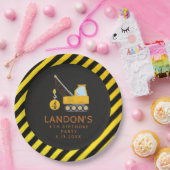 Bouw Verjaardagsfeest Sluit de weg Papieren Bordje (Feest)