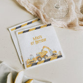 Bouw Verjaardagsfeestservetten Servet