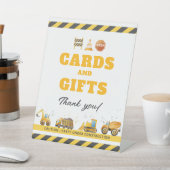 Bouw Verjaardagskaarten en Cadeauteken Reclamebord Met Voetstuk (Insitu)