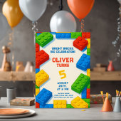 Bouw & Vier – Verjaardag met bouwstenen Kaart