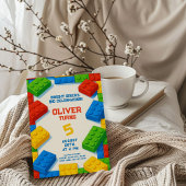 Bouw & Vier – Verjaardag met bouwstenen Kaart