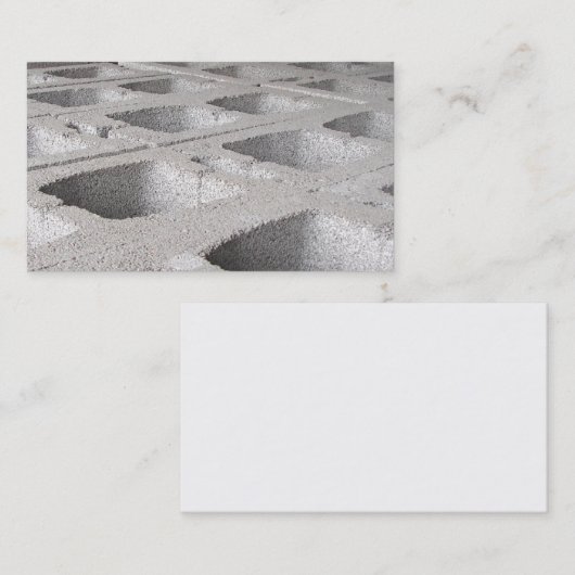 Bouw Visitekaartje (Voorkant / Achterkant)